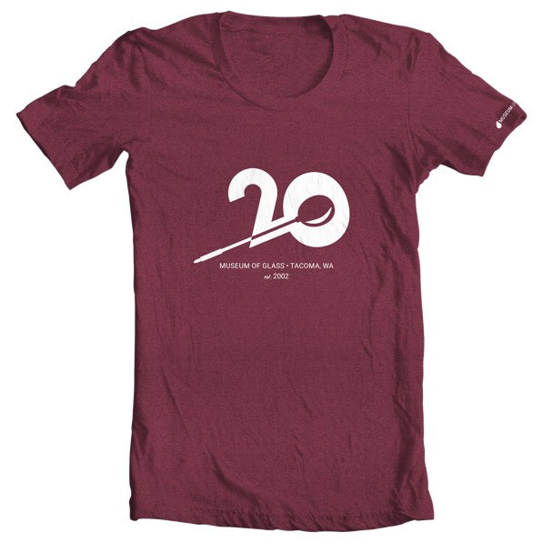 Hot Shop Museum of Glass 20th Anniversary T-Shirt