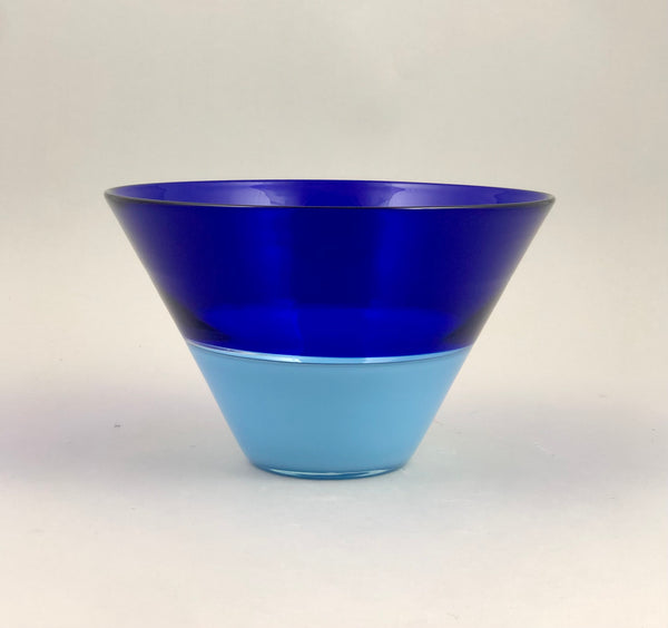 Incalmo Cone Bowl, Blue