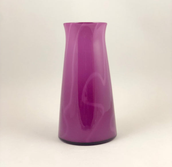 Ruby Swirl Vase - Fuchsia