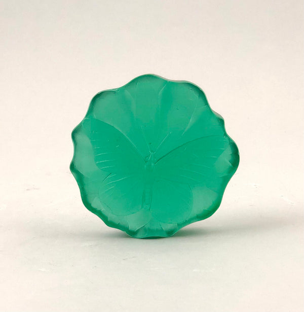 Butterfly Cast Paperweight - Kelly Green