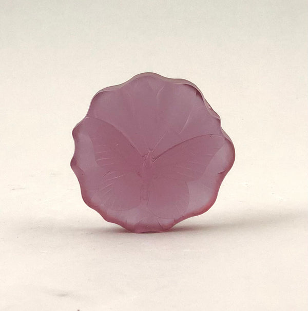 Butterfly Cast Paperweight - Pink