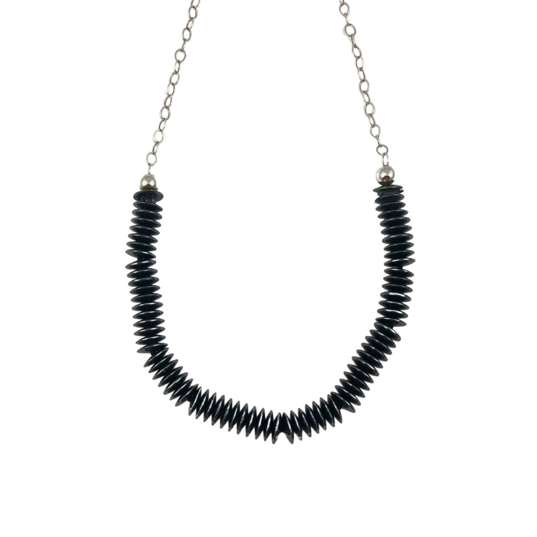 18" Hematite Chain Museum of Glass