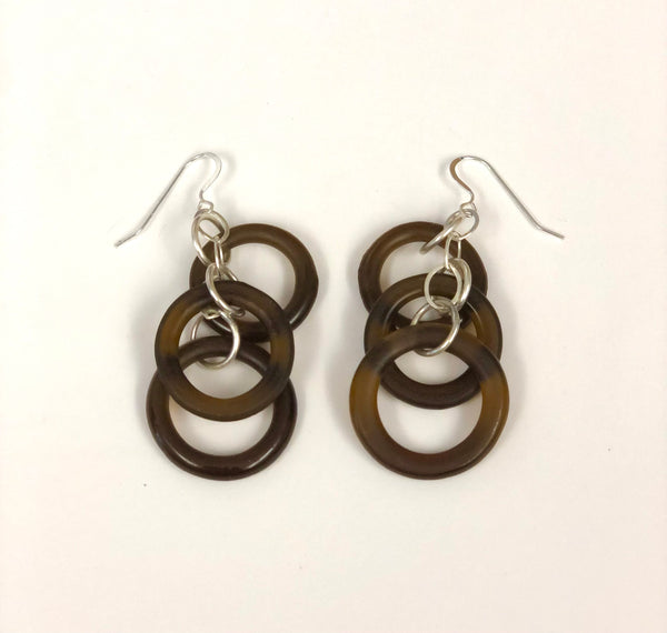 Chandelier Earrings - Amber