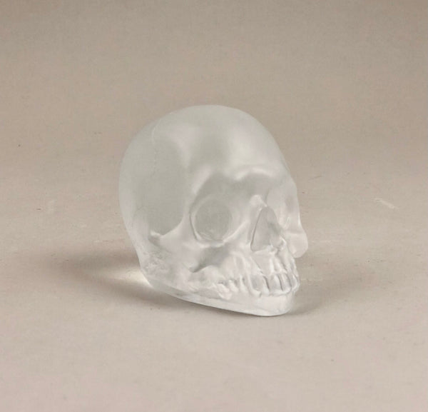 Skull Paperweight - Clear